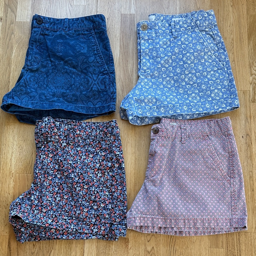Bundle of four GAP summer shorts